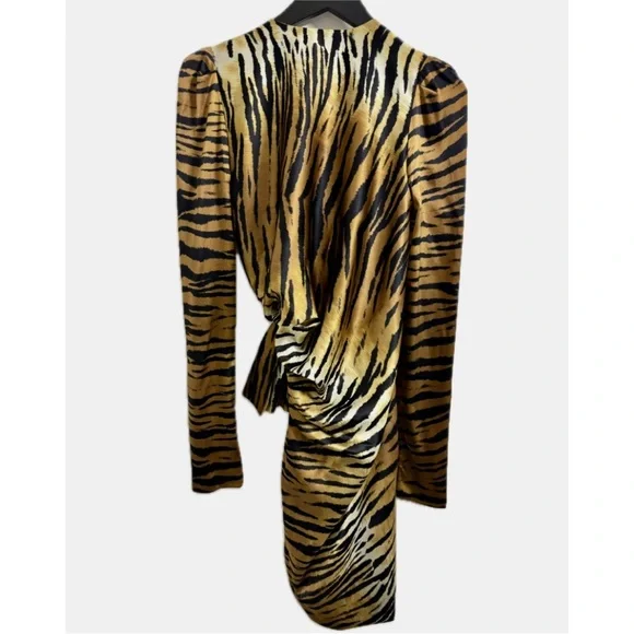 Alexandre Vauthier Silk Ruched Dress - Picture 6 of 9